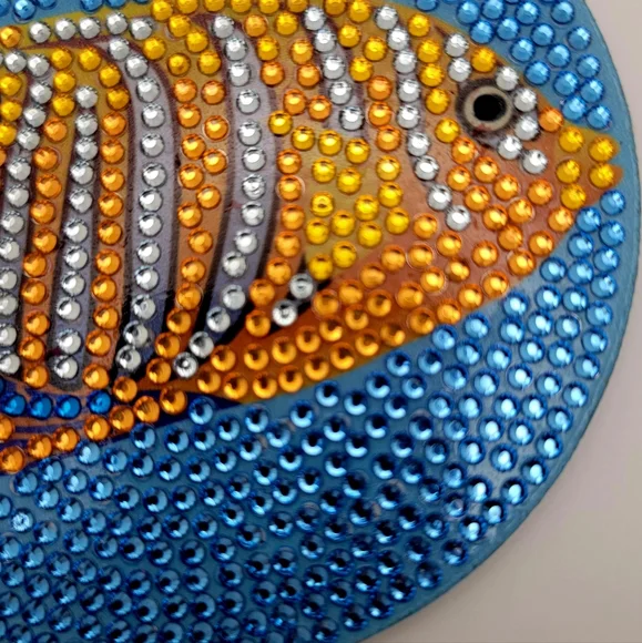 *HP x2* Stunning Fish Coaster Ocean Multi-use - Picture 3 of 3